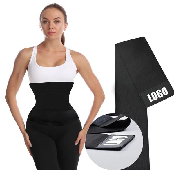 

black waist trainer shaperwear belts women slimming tummy wrap belt resistance bands body shaper control strap1448043
