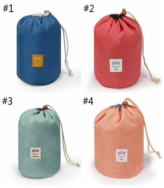 

barrel shaped makeup bag large capacity organizer travel cosmetic bag string protable women storage accessories hha8537289987