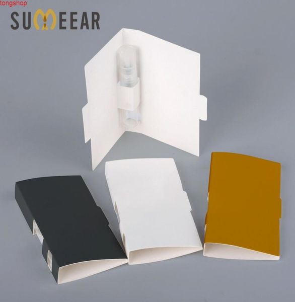 

100pcslot spray bottle refillable perfume with paper card for gift sample packagehigh qty8276772