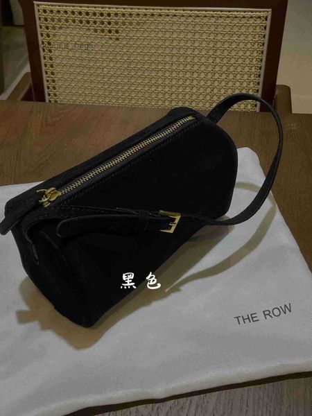 

the row designer bags leather bag small deer fur pen cylinder minimal wind frosted leather wash and leisureclassic tote bag the row