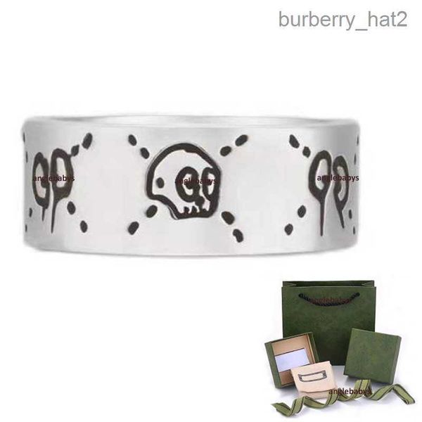 

fashion luxury ring for men women ghost designer rings jewelry sliver color, Silver