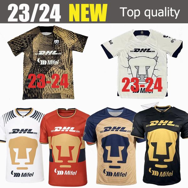 

2023 liga mx fc unam soccer jerseys fans player version 23 24 home away 3rd salvio j.rodriguez football shirt .lopez amaury g. camisetas di, Black;yellow