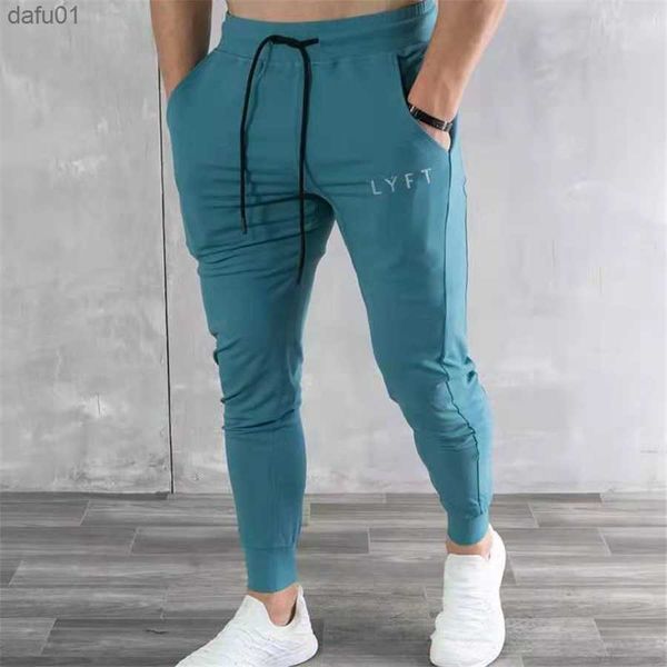 

new men homme streetwear jogger fitness bodybuilding hombre sweatpants trousers men l230520, Black