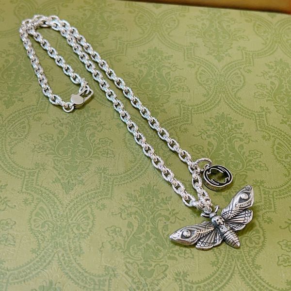

2023 fashion new designer necklace luxury classic animal necklace everything no box, Silver
