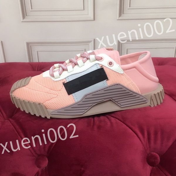 

2023 new luxury designers sneaker casual shoes white black leather womens high-quality flat lace up trainers sneakers size 35-41