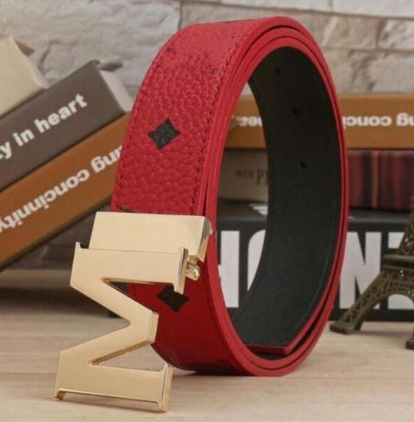 

men designers belts m classic fashion casual letter smooth buckle womens mens leather belt width 105-125cm, Black;brown