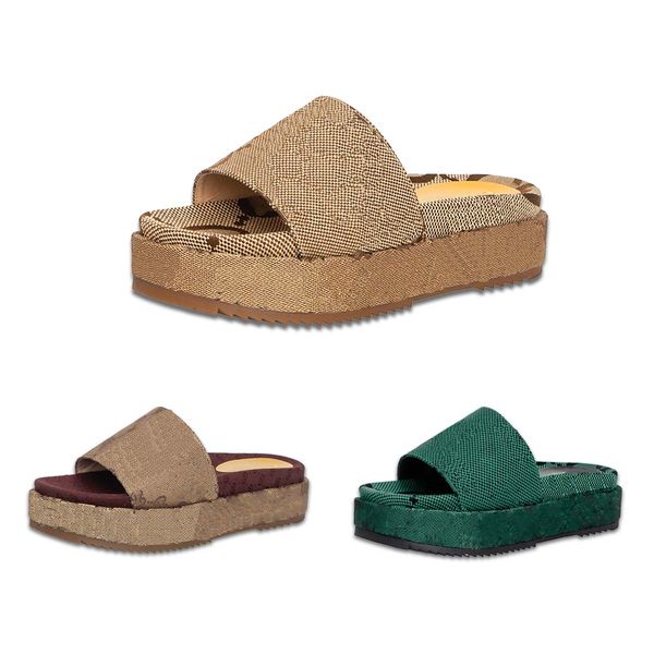 

luxury slippers women's slides designer flat platform sandals fashion brand slipper ladies with original box beach womens flip flops sl, Black