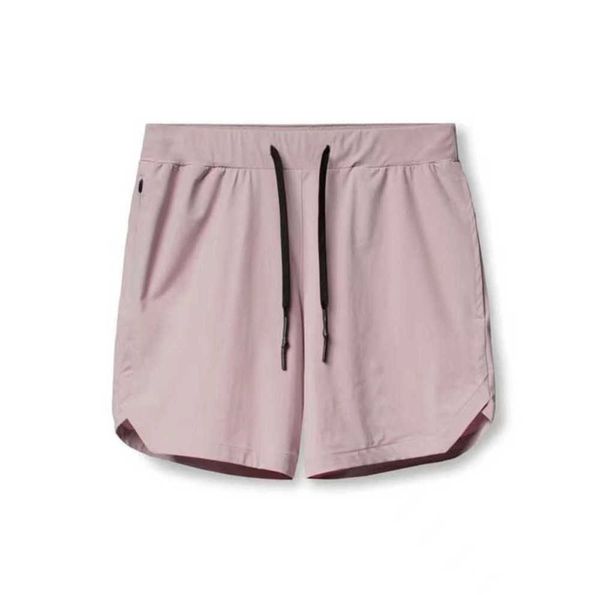 

lulu shorts men yoga sports shorts fifth pants outdoor fitness quick dry back zipper pocket lulus solid color tidal current casuals running, White;black