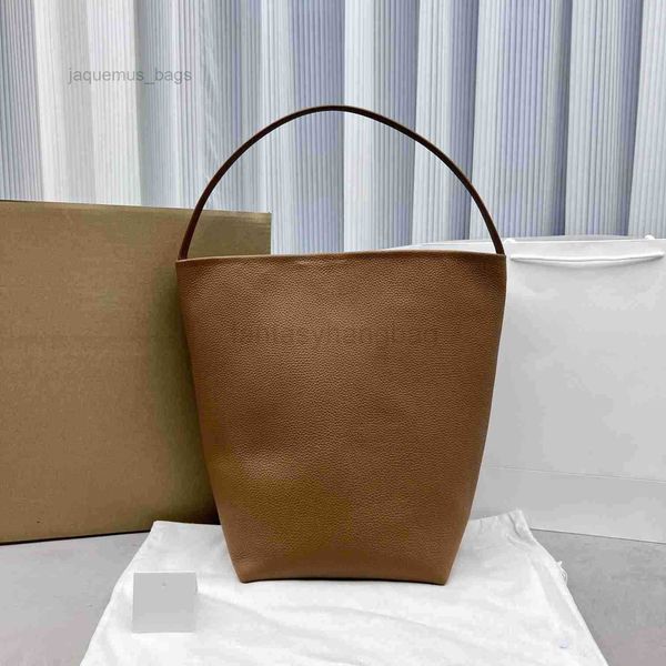 

the row row leather the white brown bucket bag park totes north south large capacity tote commute totes handbags womens designer medium