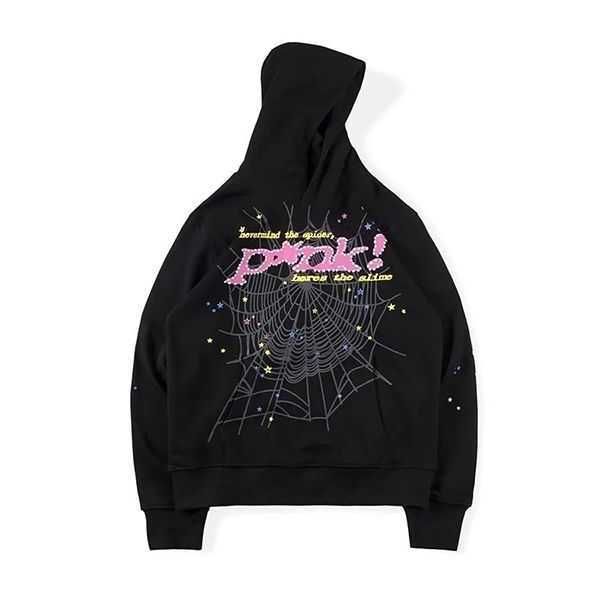 

sp5der young thug spider 555555 hoodies and women transportation designer web tracksuit s--xl 3 vupw, Black