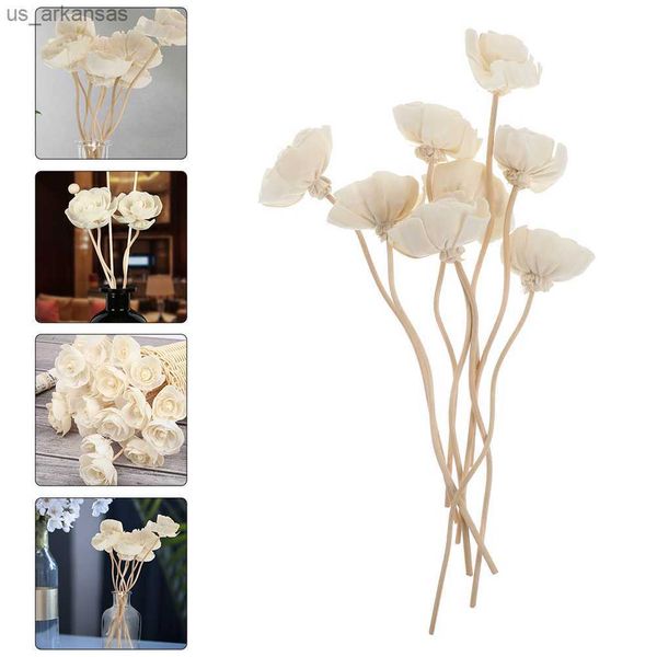 

diffuser sticks flower rattan fragrance reed stick oil aromatherapy refill aroma scent preserved accessories rose air l230523