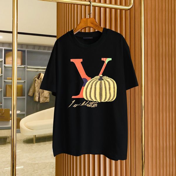 

men's plus tees & polos round neck embroidered and printed polar style summer wear with street pure cotton q1eqa, Black;brown