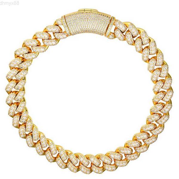 

jwy fashion mens jewelry chain 18k gold plated brass hip hop cadena cubana iced out jewelry necklace with two optional buckles, Silver