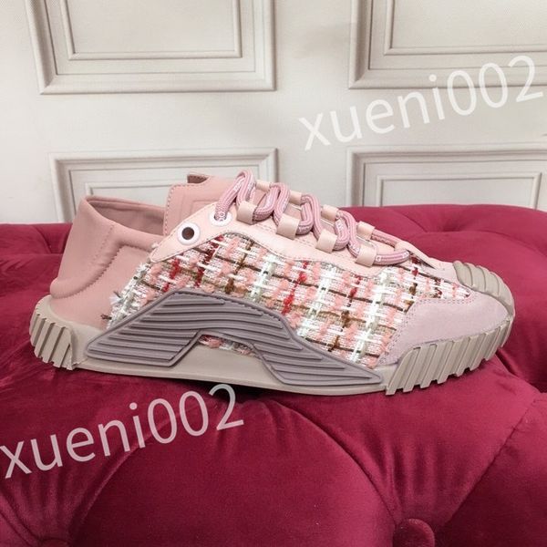 

new luxury designer sneakers men women casual shoes fashion white genuine leather flat sports skate shoes, Black