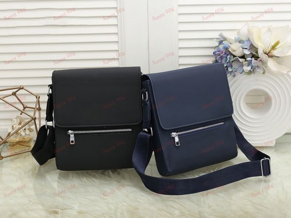 

single shoulder bag cross body bag designer zipper pocket diagonal handbag simple casual backpack luxury document package