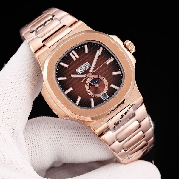 

luxury watches mens watch designer mechanical watches 42mm, Slivery;brown