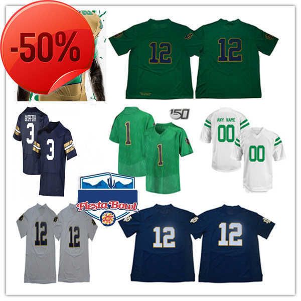 

notre dame fighting irish college football jersey tyler buchner ian book kyren williams jack coan chris tyree audric estime lorenzo styles m, Black;red