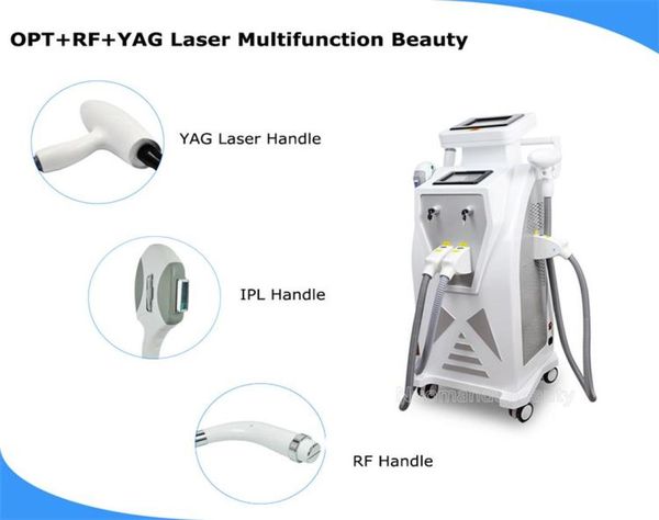 

opt ipl rf nd yag laser picosecond multi function facial device beauty machine1483474, Black