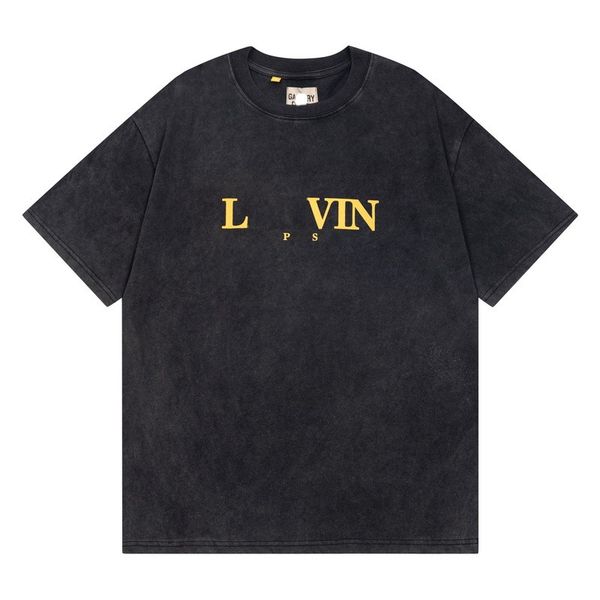 

mens tshirts tees lanvins tshirt galleryses depts mens t shirts womens tshirts designer scheme french letter basic slogan round neck short s, White;black