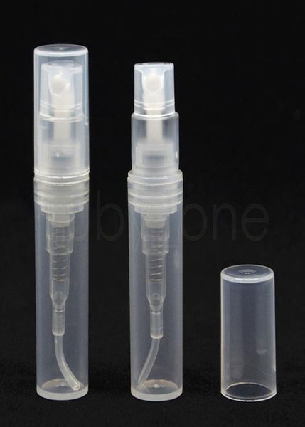

1000pcs plastic perfume spray empty bottle 2ml 2g refillable sample cosmetic container mini small round atomizer rra21809922938
