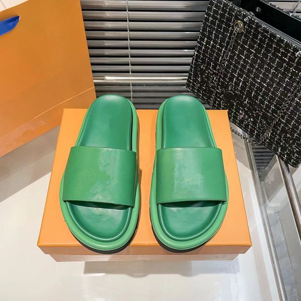 

designer sandals shoes design feeling small sponge soft and thick bottom new summer vacation seaside beach drag a word for women's shoe, Black