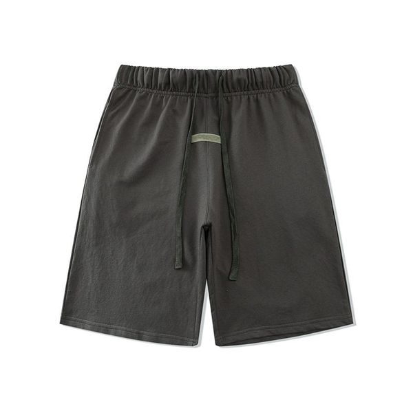 

high street essentail shorts men's casual sports pant loose style drawstring american fashion brand short pants trend designer 2023 sum, White;black