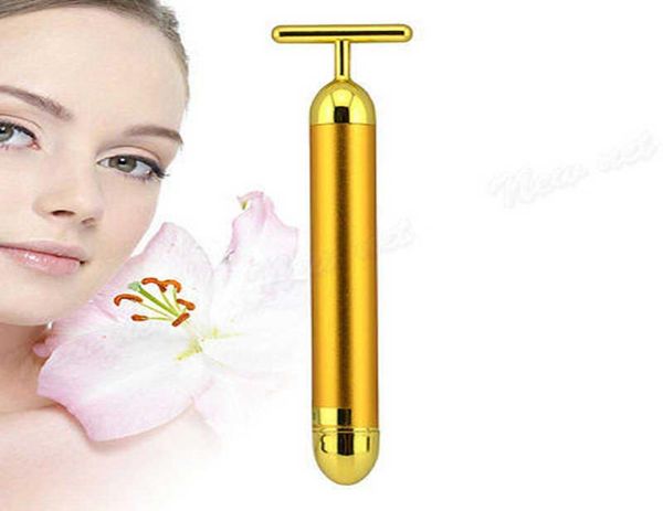 

golden pulse beauty bar 24k facial massager0123456783350156