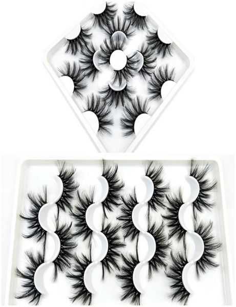 

7 pairs 25mm eyelashes fake 3d mink eyelashes mink lashes natural dramatic volume eyelash extension false eyelashes3776166