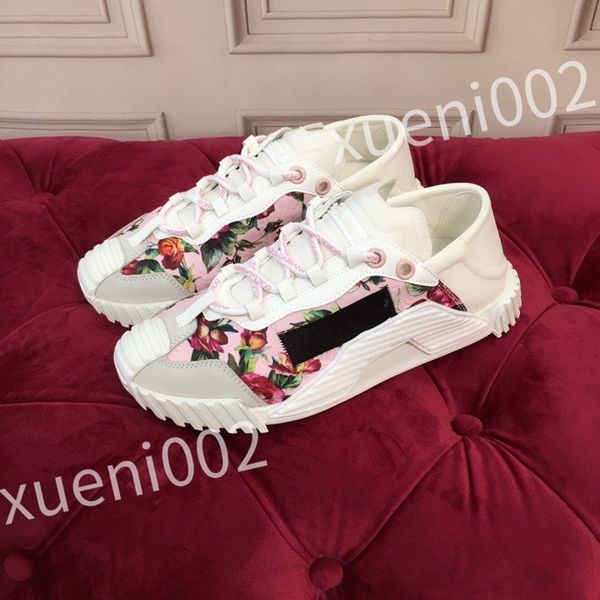 

2023 new designers sneaker casual shoes white black leather womens high-quality flat lace up trainers sneakers size 35-41