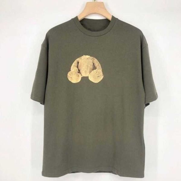 

palms men t shirt designer mens bear short sleeve tshirts t-shirt man women womens shirts tee breathable quick dry causal angles 190n1g, White;black