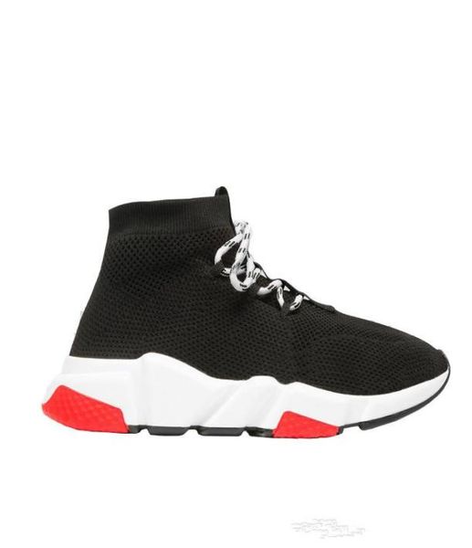 

2020 sneakers speed clearsole black jacquard knit white black graffiti sole flat sock boots casual shoes speed trainer runner8912378