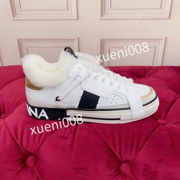 

new brand women mens classics casual shoes leather lace-up sneaker fashion running trainers letters woman shoes flat printed gym sneakers, Red;white