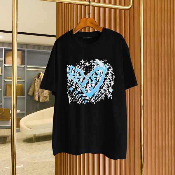 

men's plus tees & polos round neck embroidered and printed polar style summer wear with street pure cotton q1dced, Black;brown