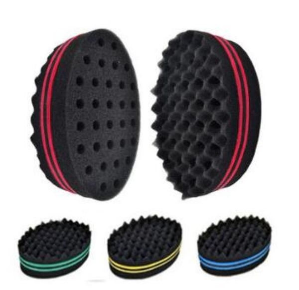 

brand double sided waveshaped hair twsit sponge ellipse brushes multiholes side braid hair curl wave hair styling tools ha6172063