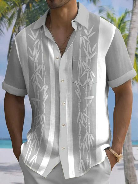 

new summer casual shirt for men's holiday seaside, White;black