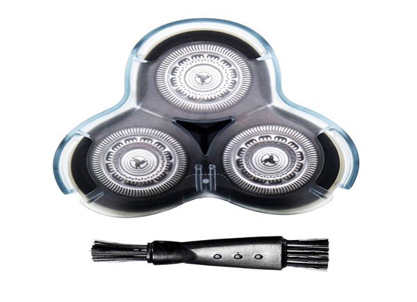 

rq12 replacement shaving head 3d razor full body head accessories with clean brush and case for philips s9000 rq10 rq11 rq125716300