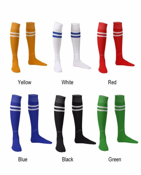 

1 pair sports socks knee legging stockings soccer baseball football over knee ankle men women socks 2479769, Black