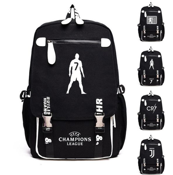 

ronaldo design backpack outdoor travel bag campus student schoolbag4624169
