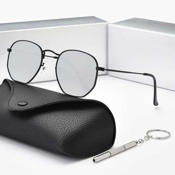 

polarized new classic sunglasses women designer brand alloy metal polaroid hd tempered glass lens retro glasses sun uv400 3548 5yfx5929 es, Black;white