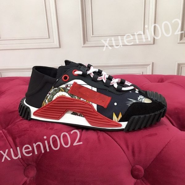 

luxury designer flat sneaker trainer casual shoes denim canvas leather white letter fashion platform mens womens low sneakers, Black