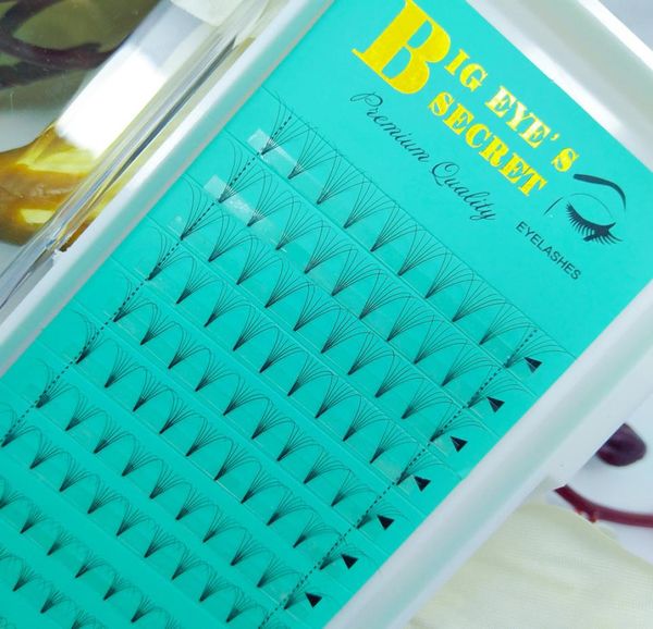 

premade fans volume fans lashes extension 6d short stem semi permanent individual volume eyelash extensions false lashes private l9696944