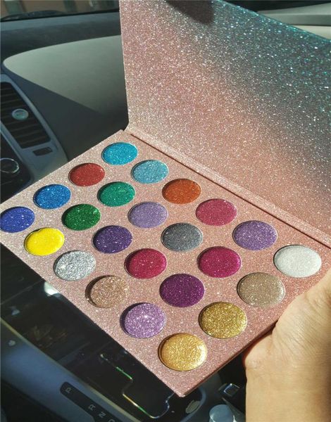 

cleof cosmetics unicorn glitter eyeshadow palette 24 colors makeup eye shadow palette dhl fast 8030204