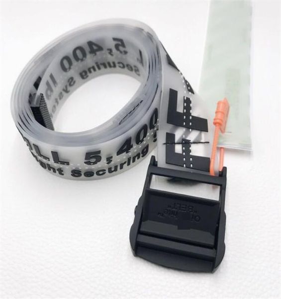 

2020 brand white belt for men transparent off belt industrial ribbon ins super joker high street men popular logo2720253, Black;green