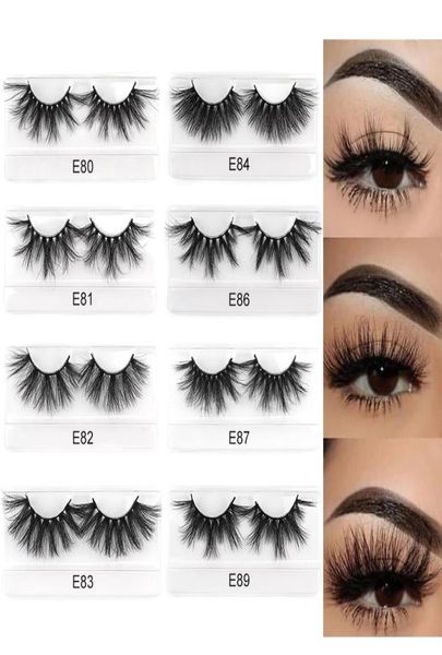 

upslong eye lash e series mink eyelash lashes handmade fluffy eye lashes 20mm 25mm 30mm 5d eyelashes full strip eyelashes2243187