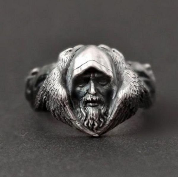 

cluster rings men039s wizard retro flying bird pattern ring for men exquisite jewelrycluster7652065, Golden;silver
