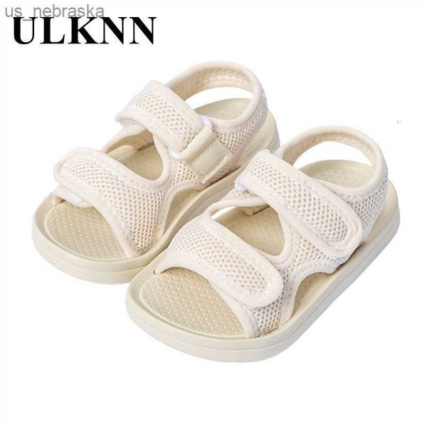 

sandals sandals ulknn children's shoes boy's fashion breathable baby sandals summer white cool slippers sandals 1423 230424 l23051, Black;red