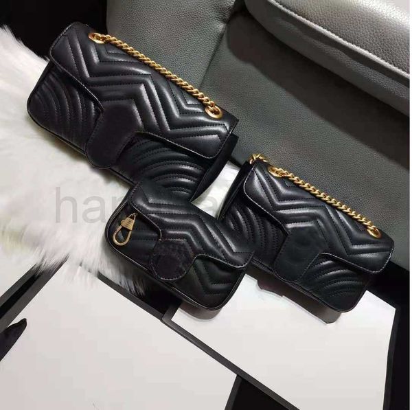 

women handbags shoulder bag 3 size real leather lady fashion marmont luxury bags genuine crossbodypurses backpack 00 purses