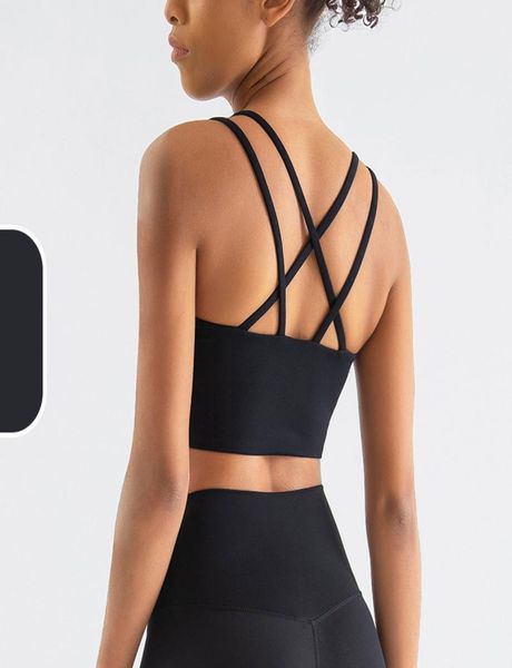 

yoga outfits wear 2022 ladies sports vest bra a running sports fitness golf desert sunshine rhino grey black cocoa peach orange avocado gree, White;red