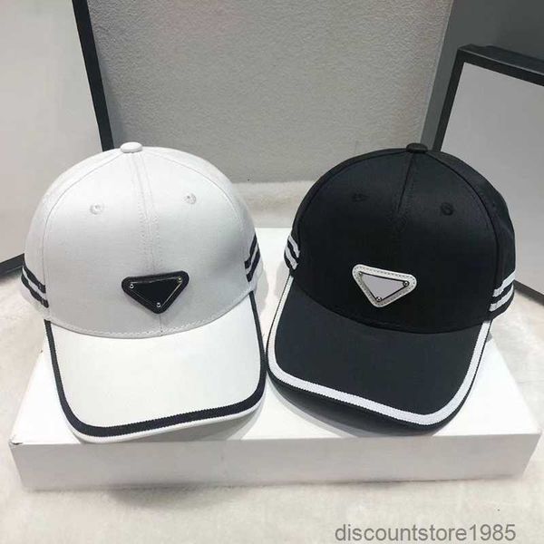 

designer triangular baseball caps for womens fitted cap hats canvas casquette luxury sun visors mens p bucket hat bonnet beanies 2301301d, Blue;gray