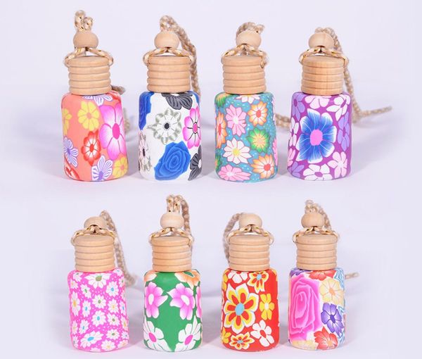 

1215ml car hanging perfume pendant bottle fragrance empty bottle soft clay aromatherapy tourism crafts and home accessories7171741